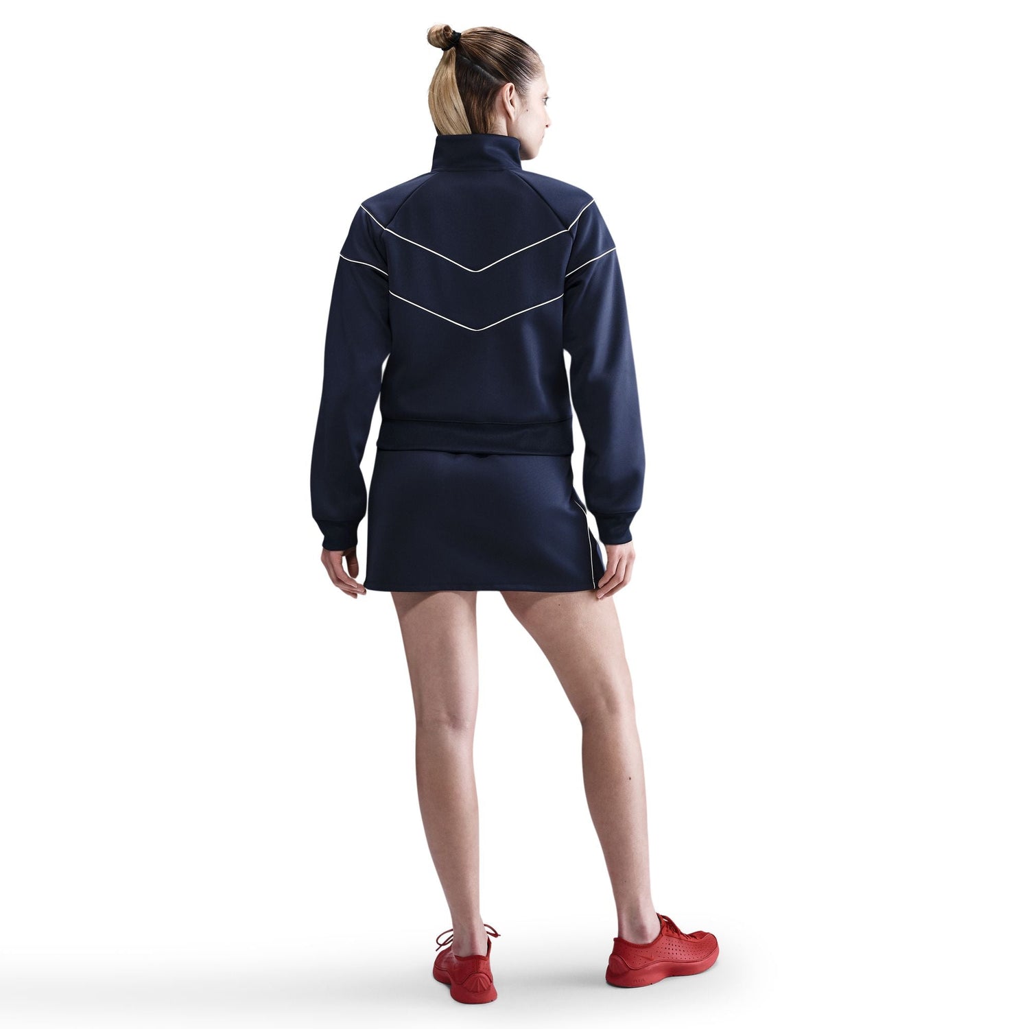 Nike Womens Sportswear Windrunner Knit Jacket - Midnight Navy by Denim Exchange