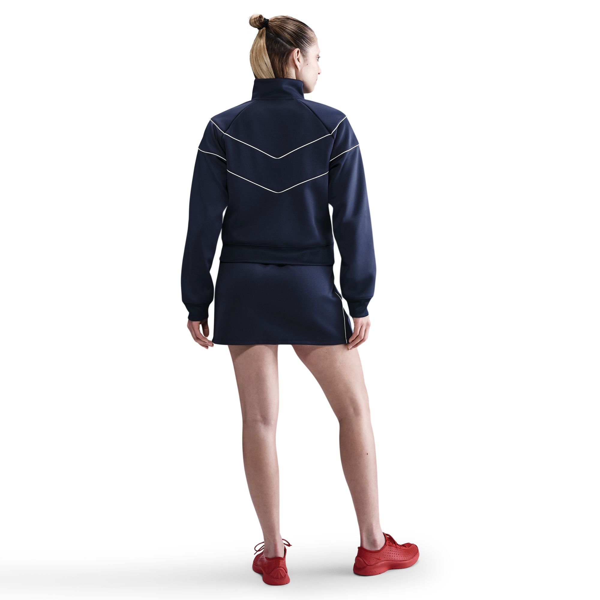 Nike Womens Sportswear Windrunner Knit Jacket - Midnight Navy by Denim Exchange