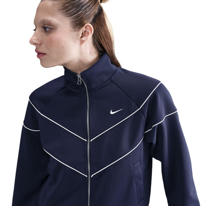 Nike Womens Sportswear Windrunner Knit Jacket - Midnight Navy by Denim Exchange