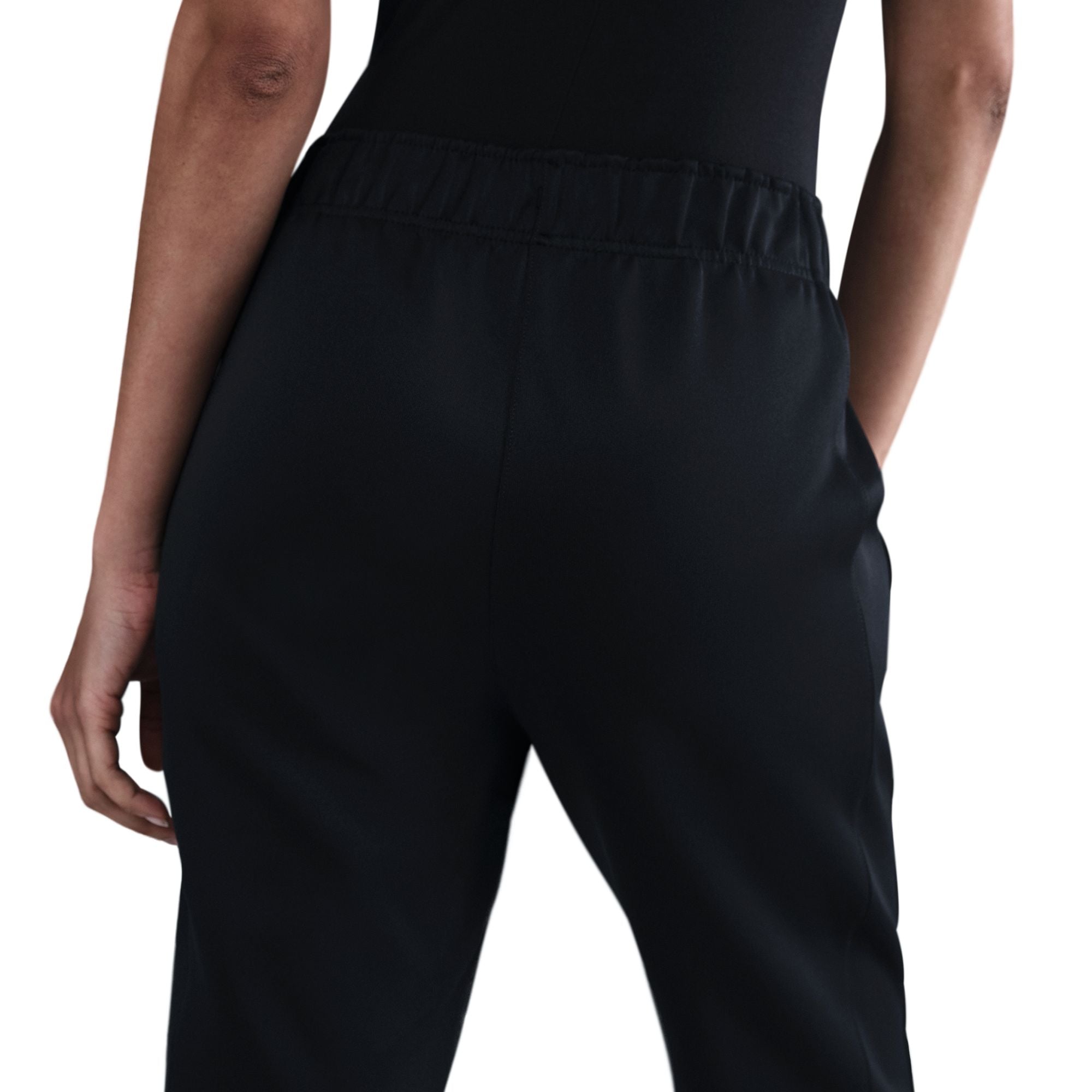 Nike Womens Mid Rise Slim Knit Trousers - Black by Denim Exchange