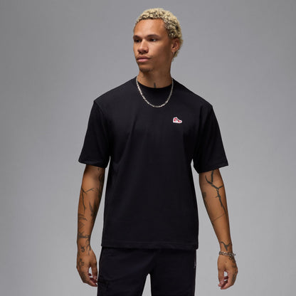 Air Jordan Mens Sneaker Patch Tee - Black by Denim Exchange