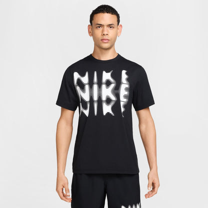 Nike Mens Hyverse Tee - Black/White by Denim Exchange