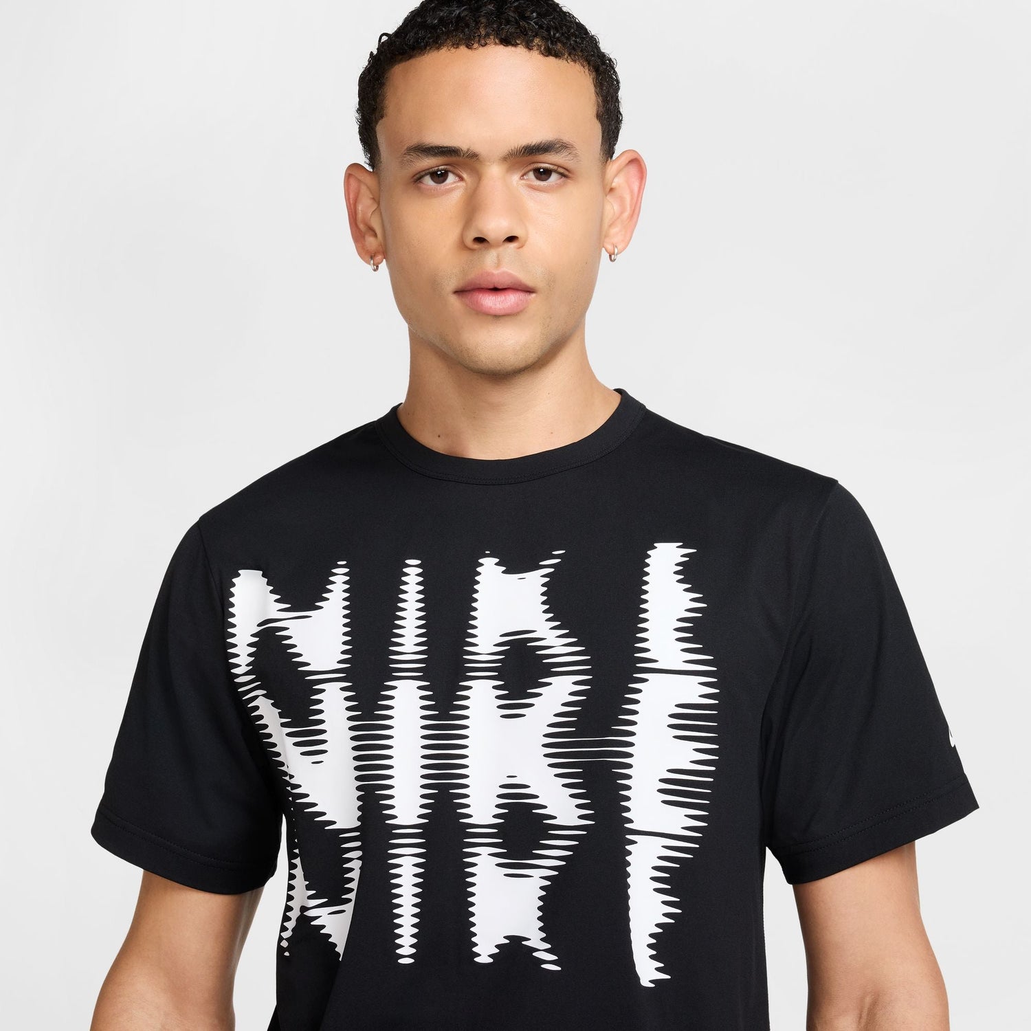 Nike Mens Hyverse Tee - Black/White by Denim Exchange