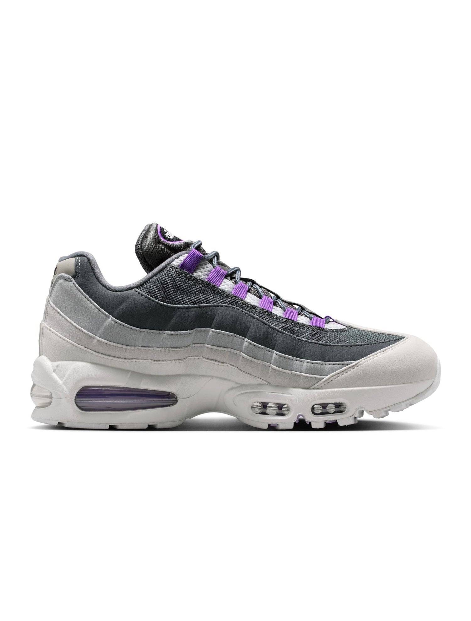 Nike Mens Air Max 95 Big Bubble OG - Photon Dust/Bright Violet by Denim Exchange