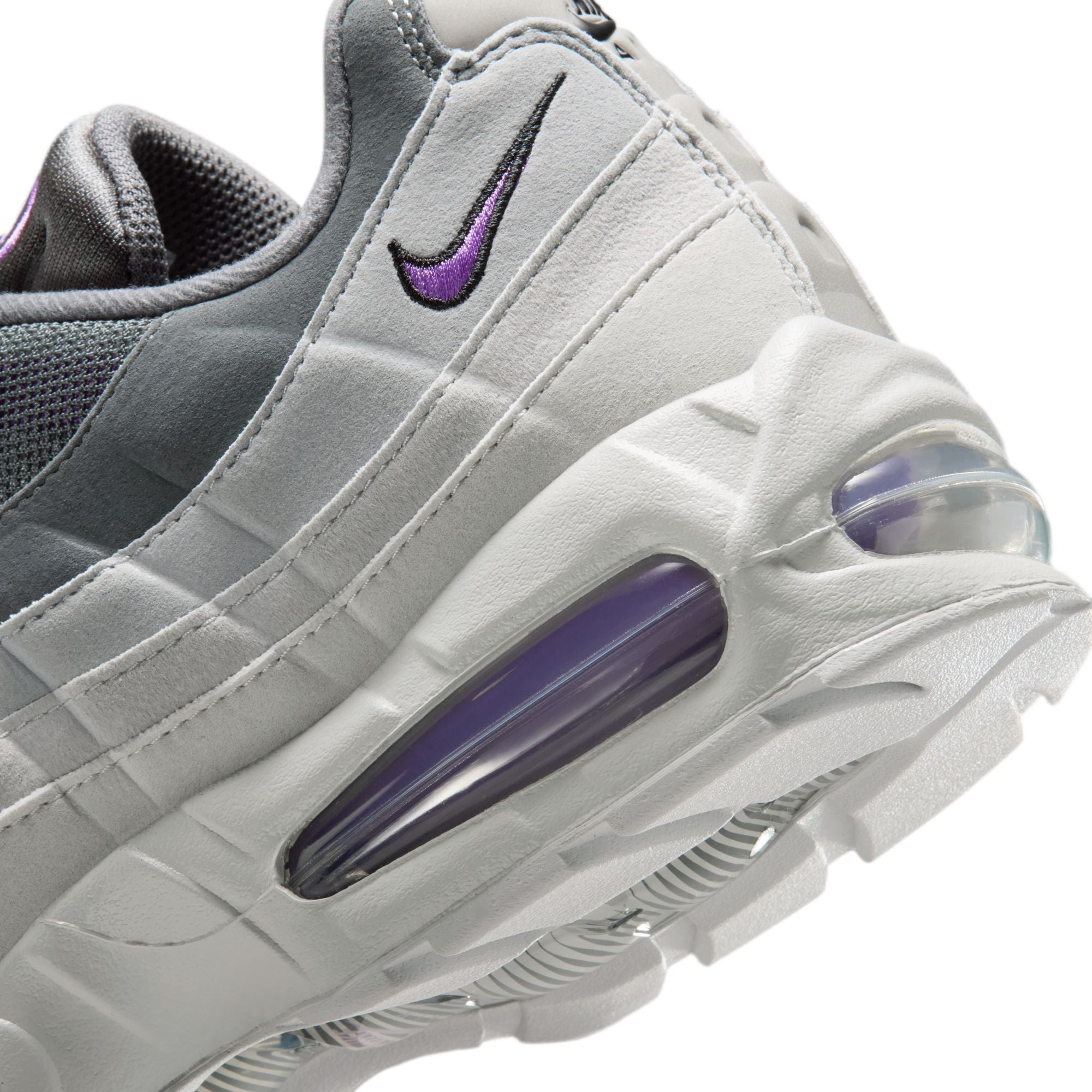 Nike Mens Air Max 95 Big Bubble OG - Photon Dust/Bright Violet by Denim Exchange