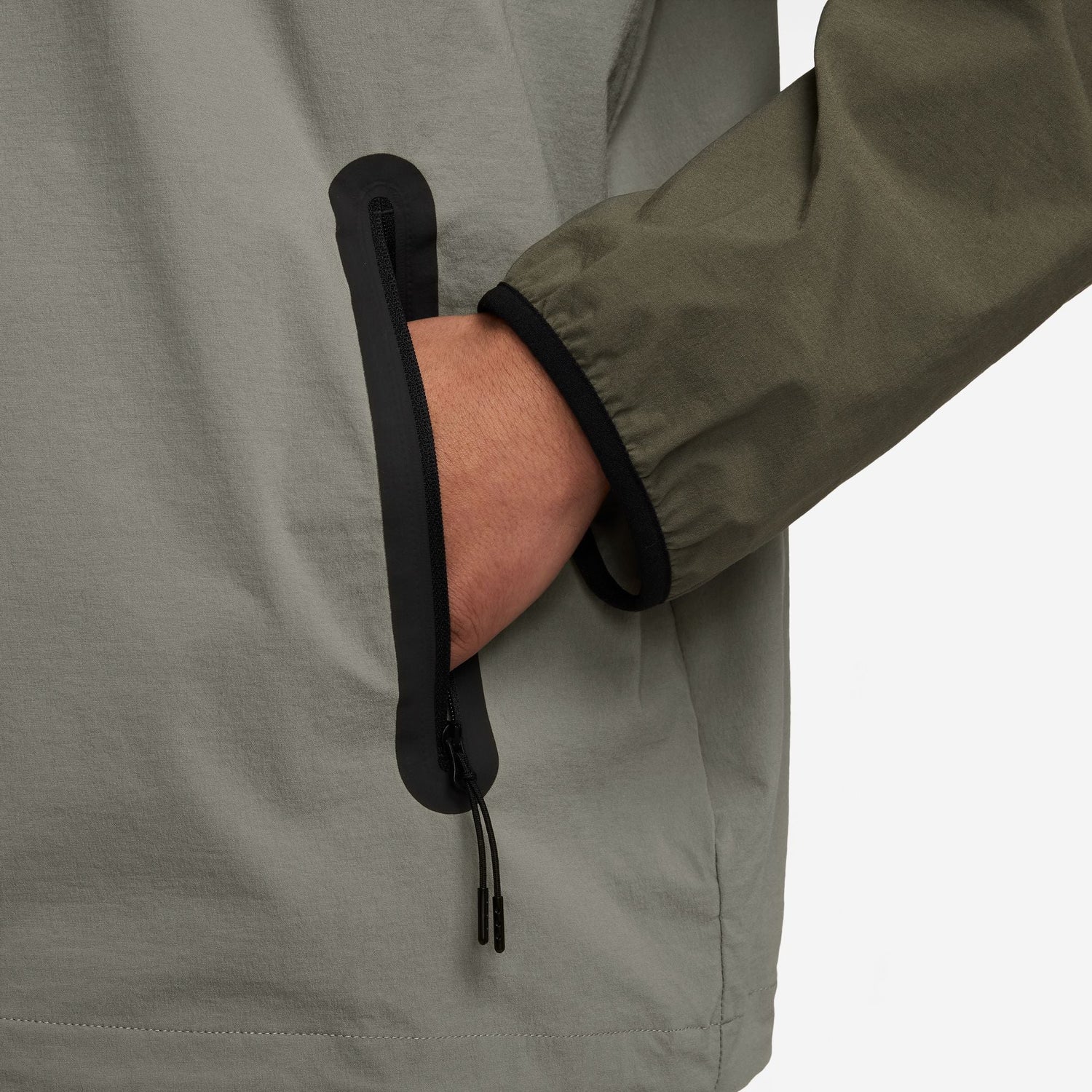Nike Mens Tech Fleece Jacket - Light Army by Denim Exchange