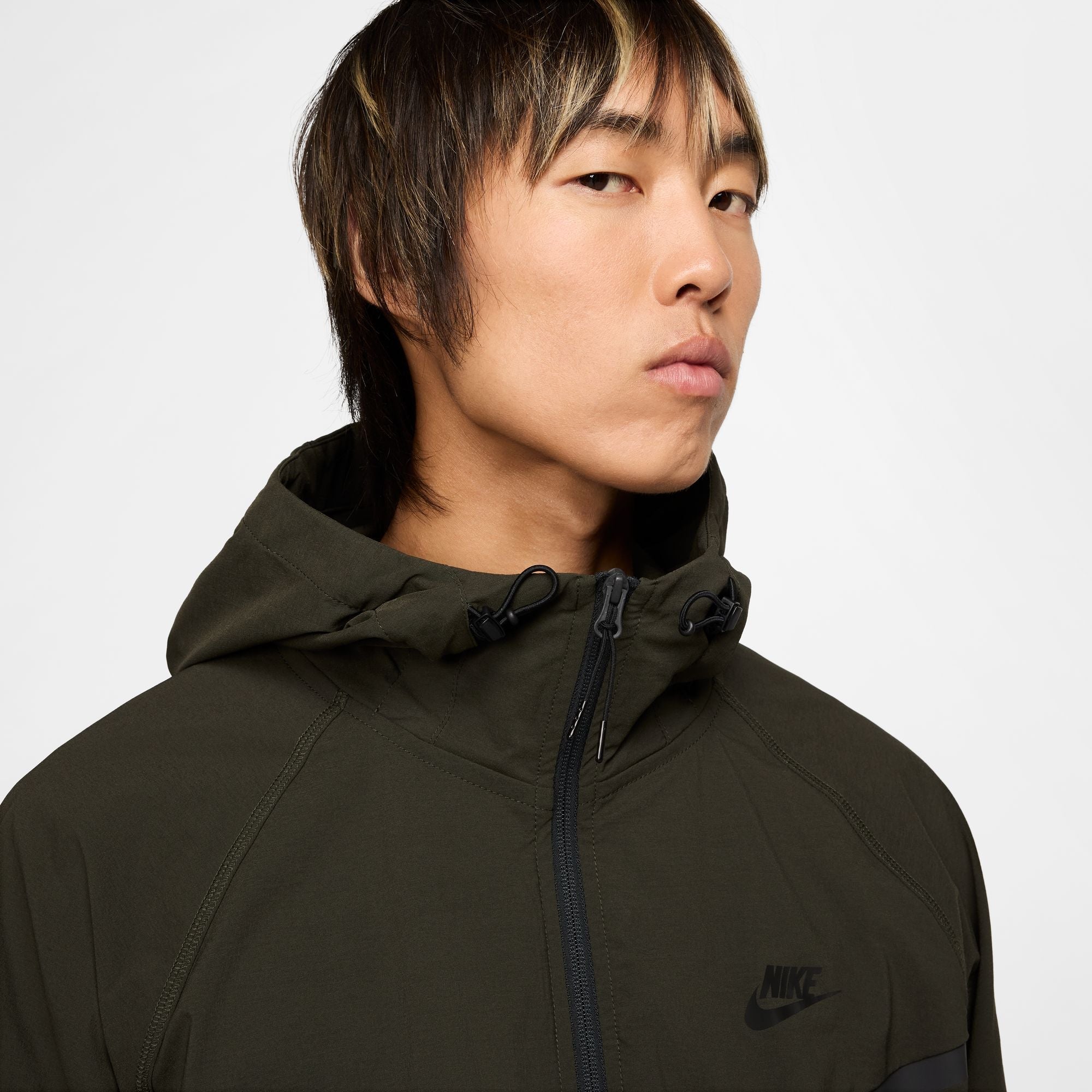 Nike Mens Tech Woven Jacket - Sequoia by Denim Exchange