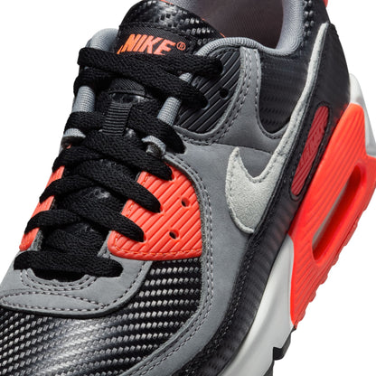 Nike Mens Air Max 90 Premium - Carboned Fiber Infrared by Denim Exchange