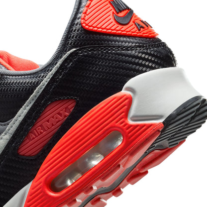 Nike Mens Air Max 90 Premium - Carboned Fiber Infrared by Denim Exchange