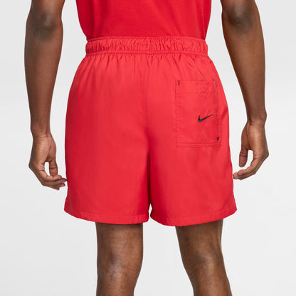 Nike Mens Club Flow Shorts - University Red by Denim Exchange