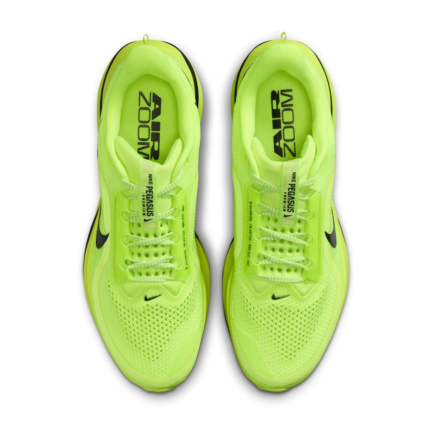 Nike Mens Pegasus Premium - Volt/Black by Denim Exchange