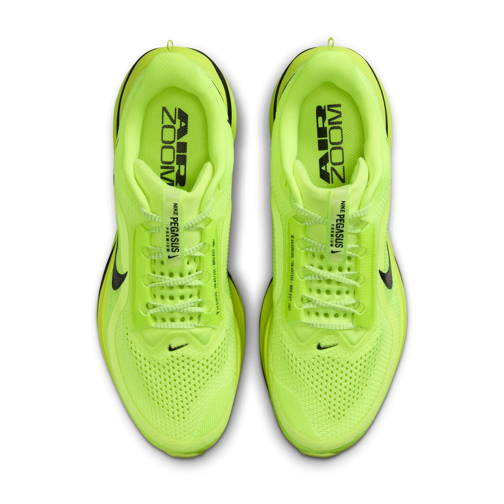 Nike Mens Pegasus Premium - Volt/Black by Denim Exchange