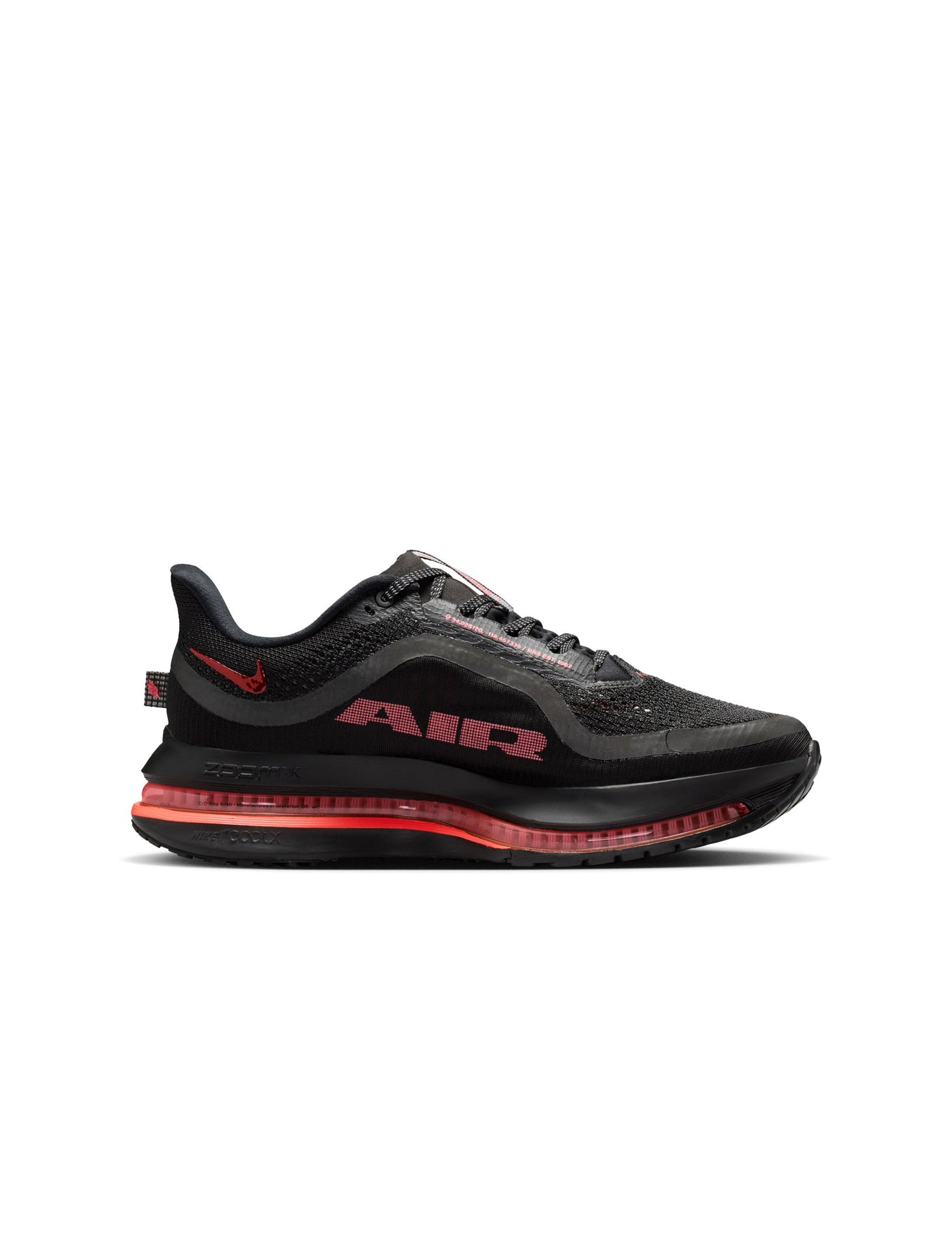 Nike Womens Pegasus Premium - Black/Hot Lava by Denim Exchange