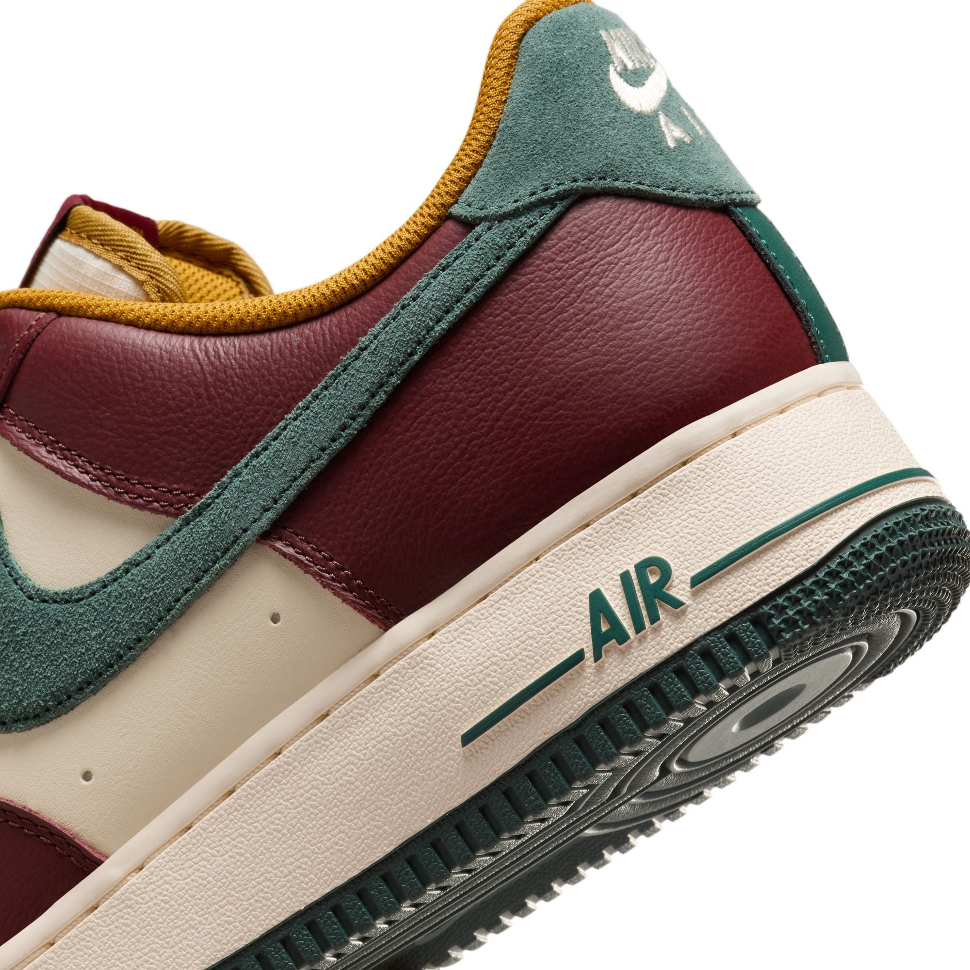Nike Mens Air Force 1 Low - Team Red/Green by Denim Exchange