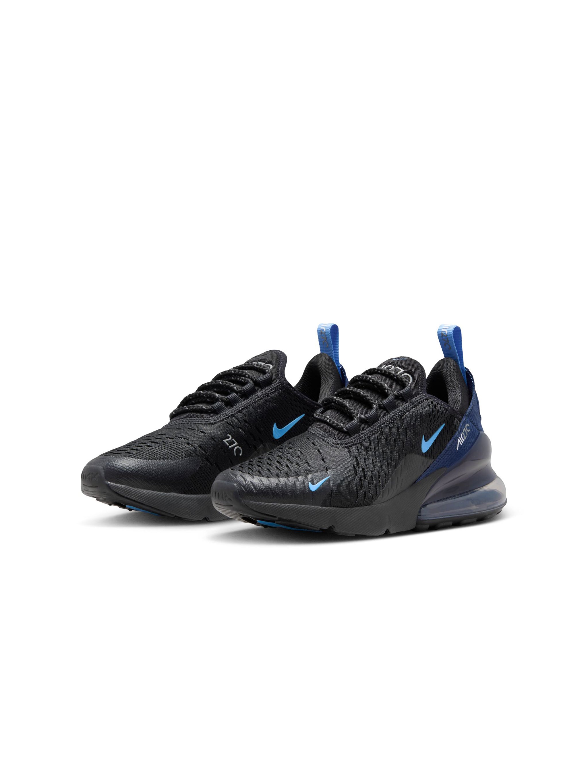 Nike Big Kids Air Max 270 - Black/Royal Pulse by Denim Exchange