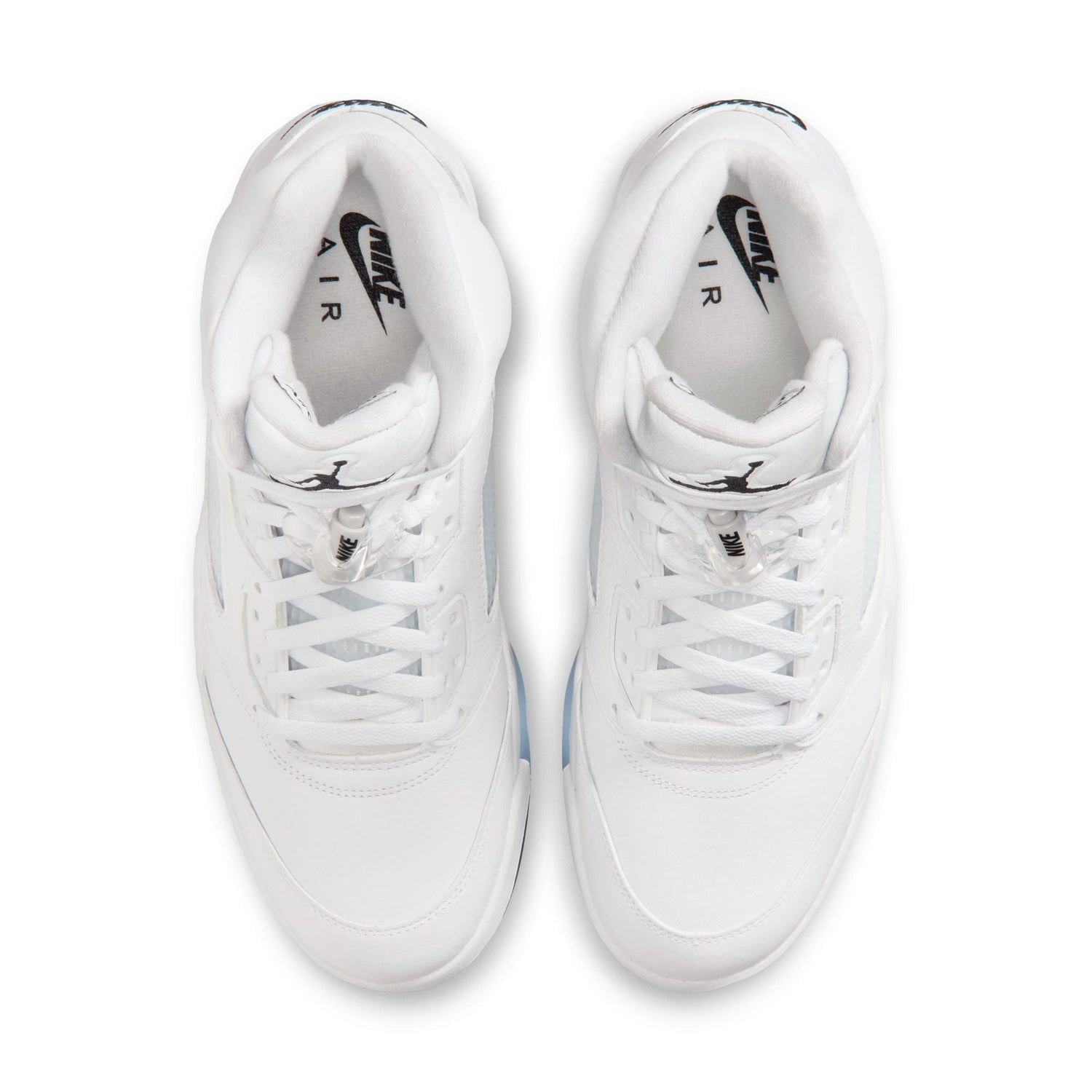 Air Jordan Mens 5 Retro - White Metallic by Denim Exchange