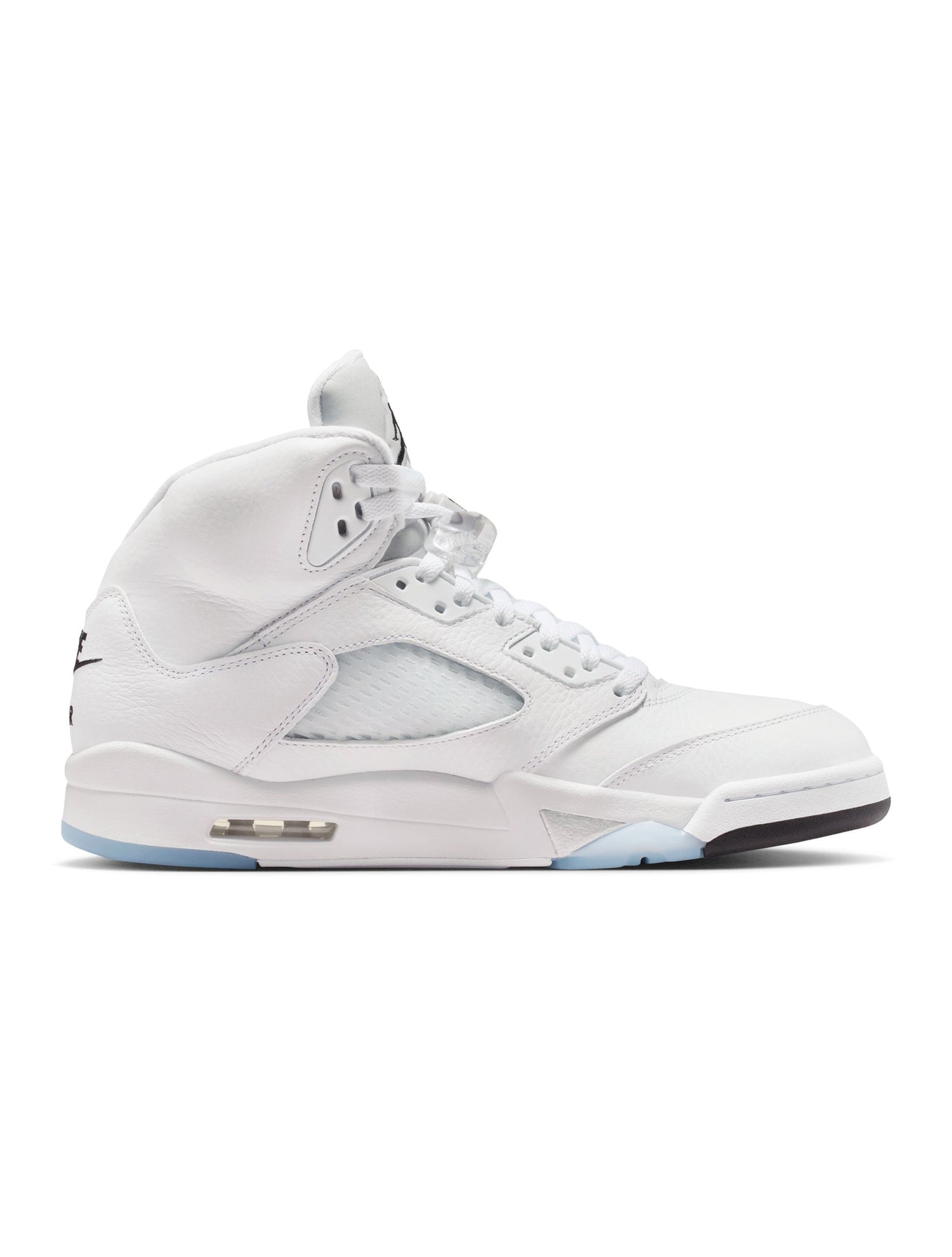 Air Jordan Mens 5 Retro - White Metallic by Denim Exchange