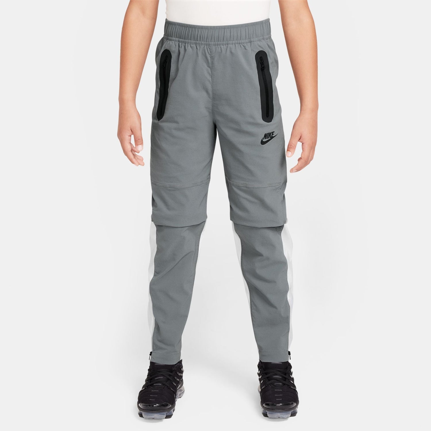 Nike Big Kids Tech Woven Pants - Smoke Grey by Denim Exchange