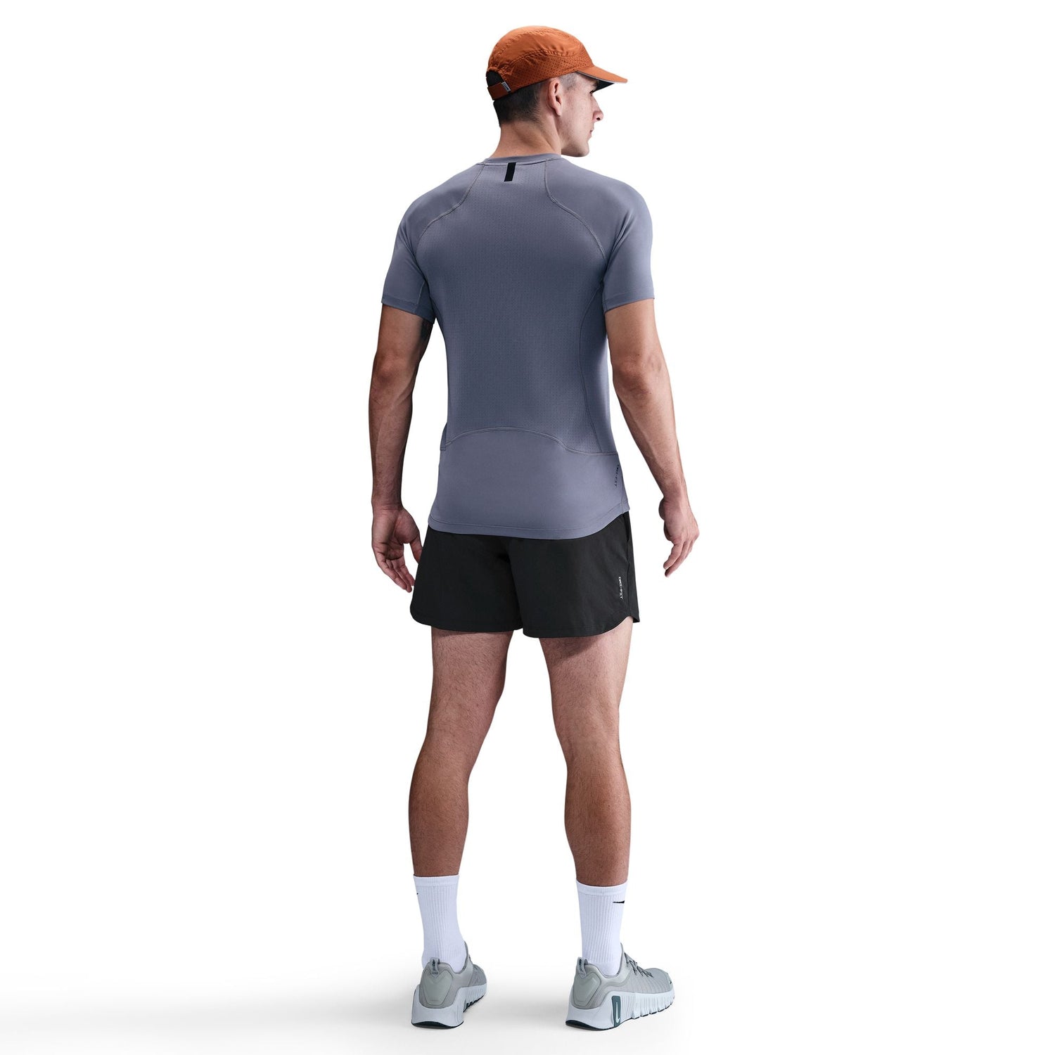 Nike Mens Pro Training 6" Shorts - Black/White by Denim Exchange