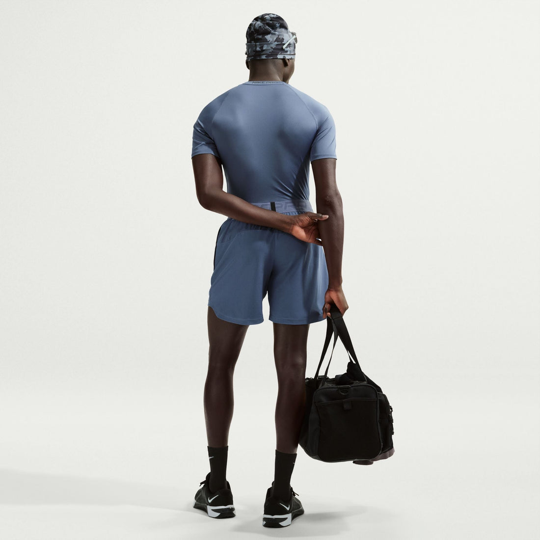 Nike Mens Pro Training 6" Shorts - Diffused Blue by Denim Exchange