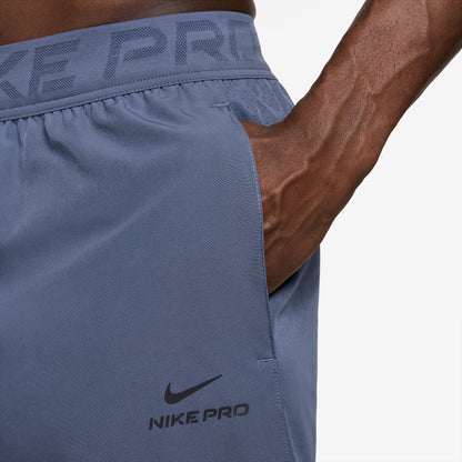 Nike Mens Pro Training 6" Shorts - Diffused Blue by Denim Exchange