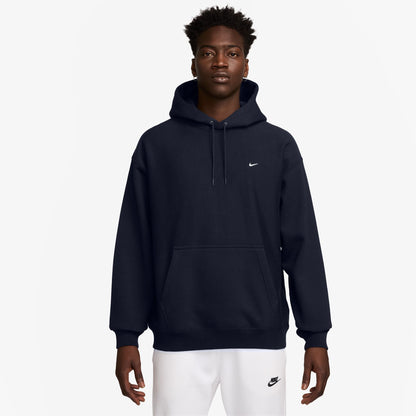 Nike Mens Solo Swoosh Hoodie - Obsidian by Denim Exchange
