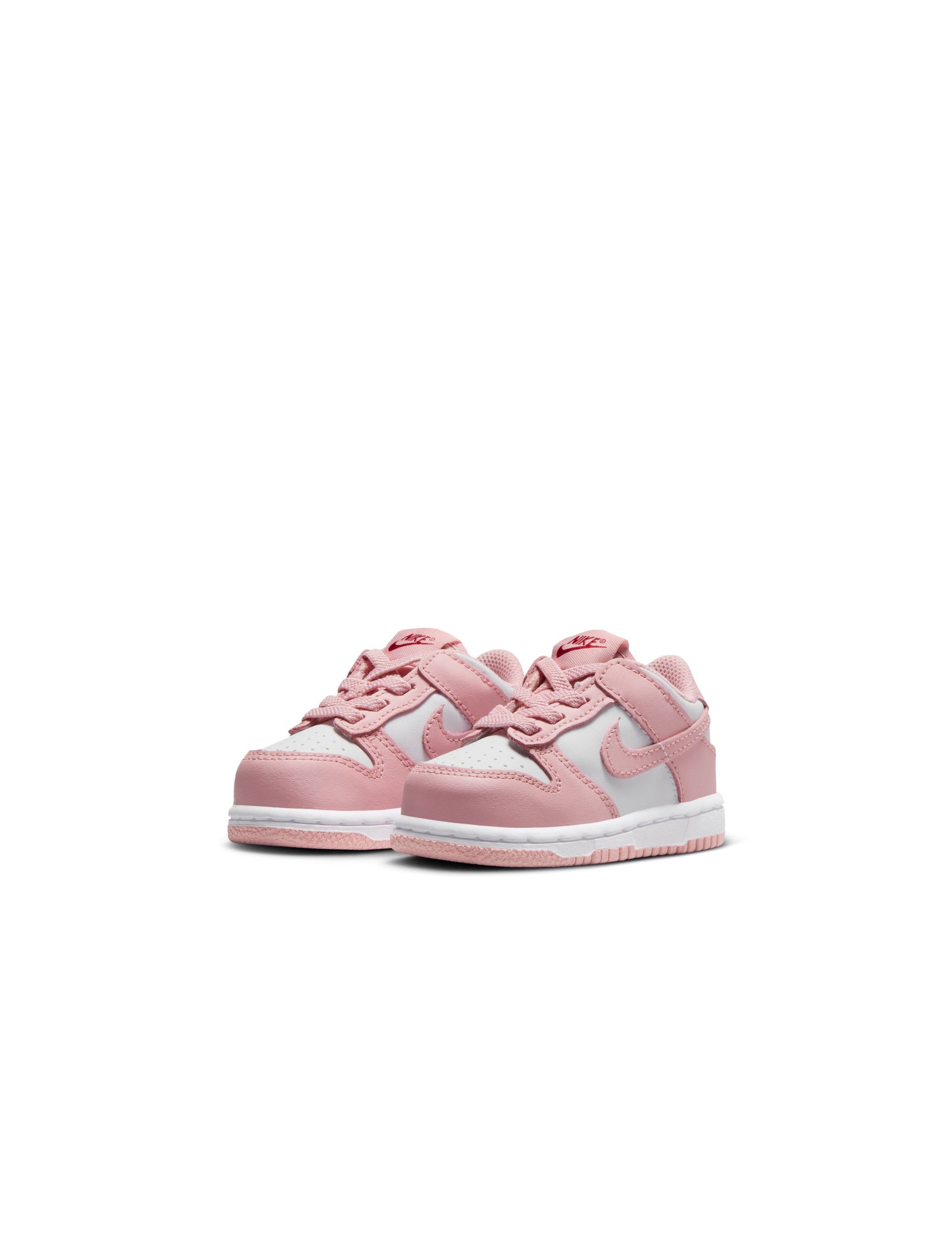 Nike (TD) Dunk Low - White/Pink Glaze by Denim Exchange