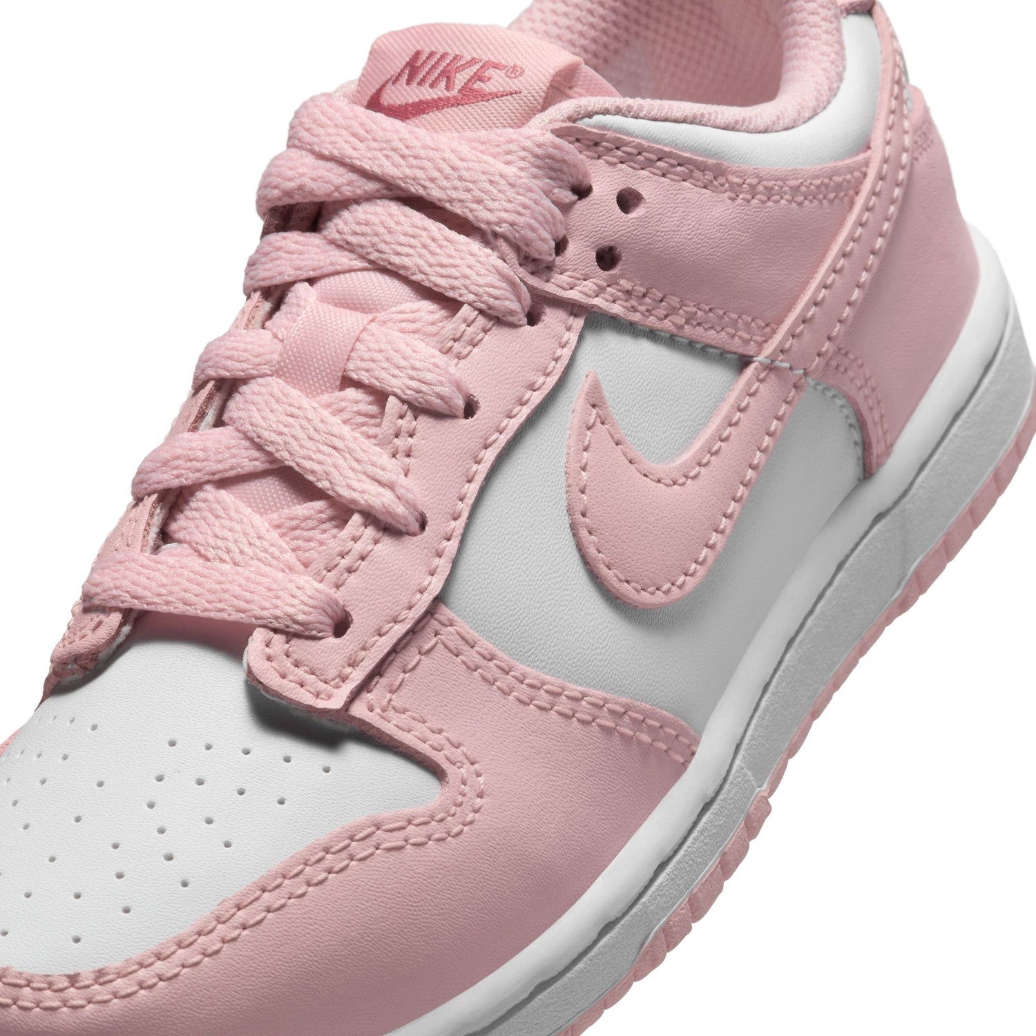 Nike (PS) Dunk Low - White/Pink Glaze by Denim Exchange