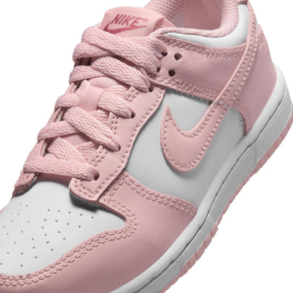 Nike (PS) Dunk Low - White/Pink Glaze by Denim Exchange