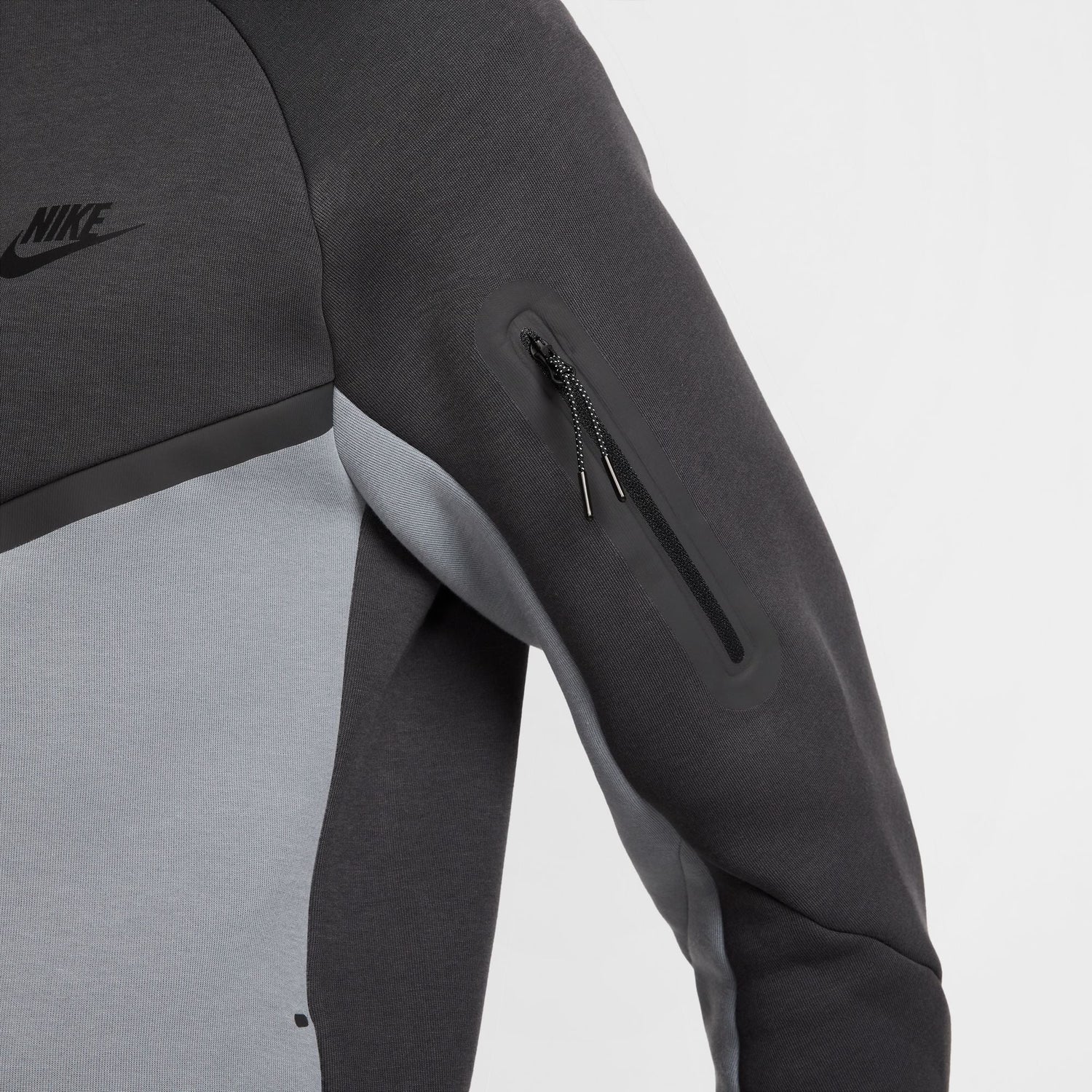 Nike Mens Tech Fleece Hoodie - Anthracite/Cool Grey by Denim Exchange