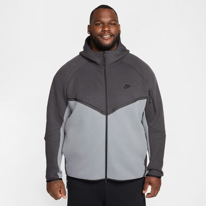 Nike Mens Tech Fleece Hoodie - Anthracite/Cool Grey by Denim Exchange