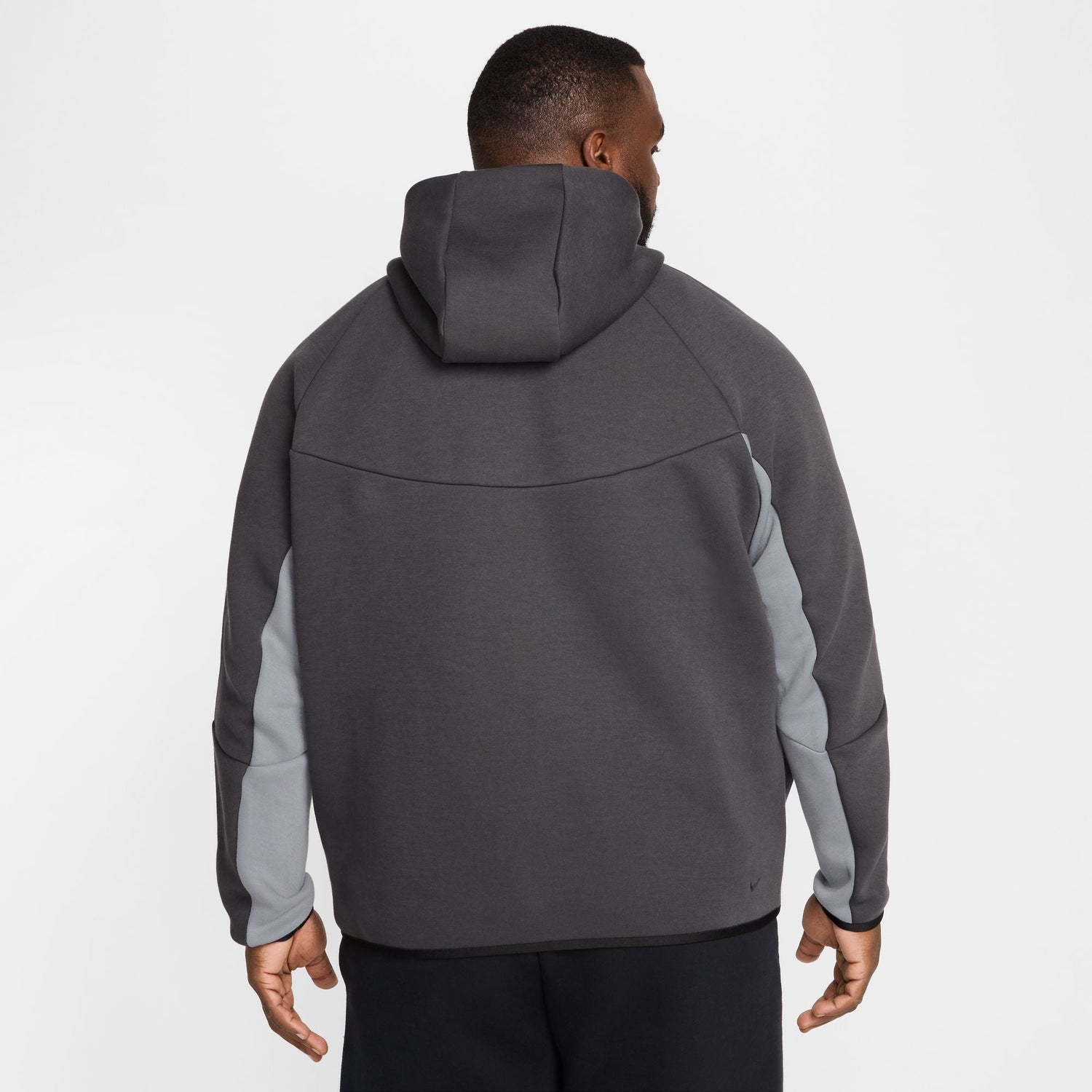 Nike Mens Tech Fleece Hoodie - Anthracite/Cool Grey by Denim Exchange