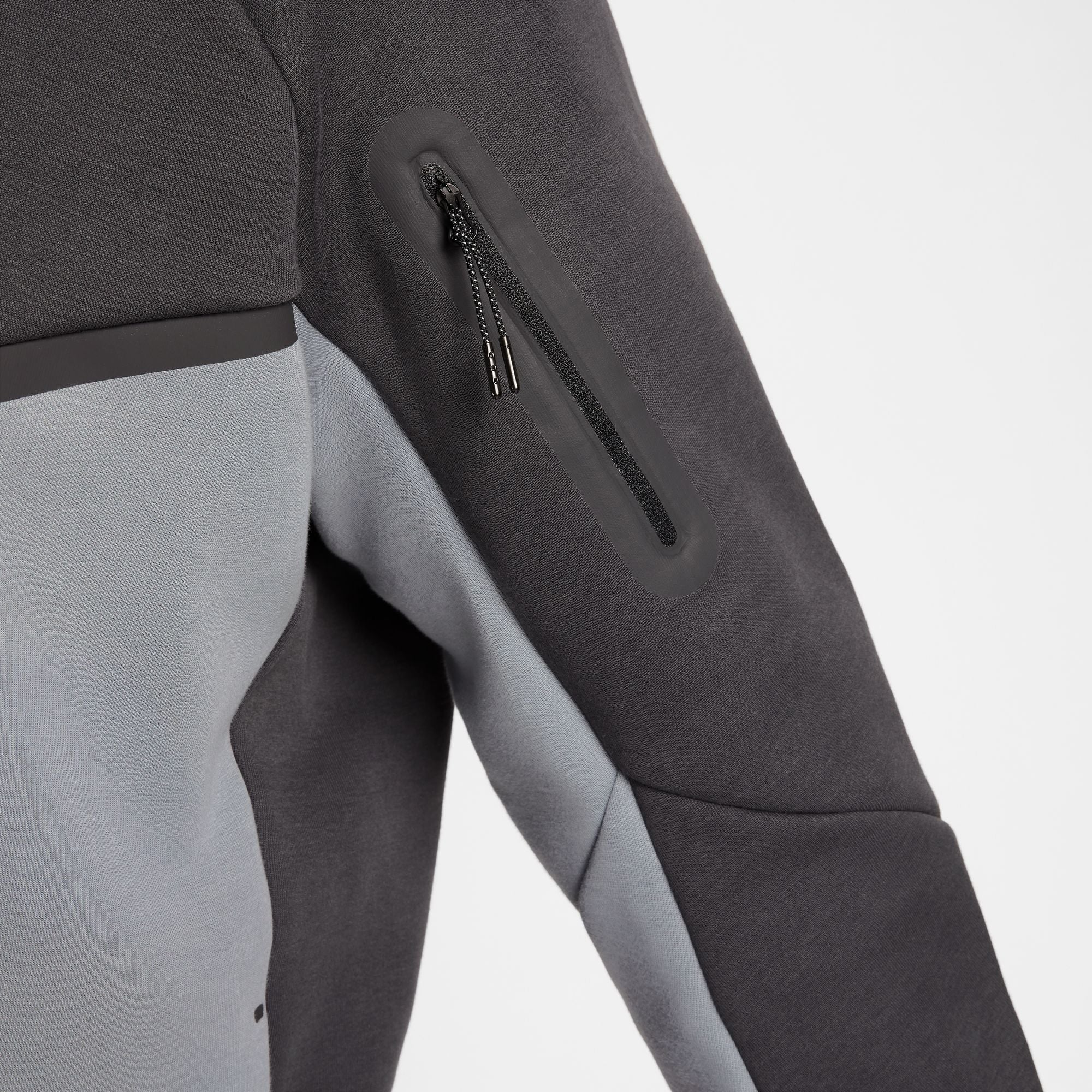 Nike Mens Tech Fleece Hoodie - Anthracite/Cool Grey by Denim Exchange