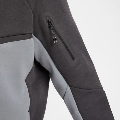 Nike Mens Tech Fleece Hoodie - Anthracite/Cool Grey by Denim Exchange