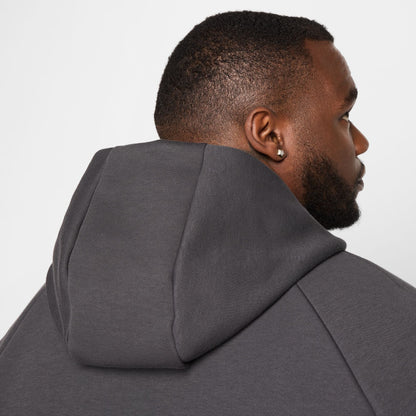 Nike Mens Tech Fleece Hoodie - Anthracite/Cool Grey by Denim Exchange