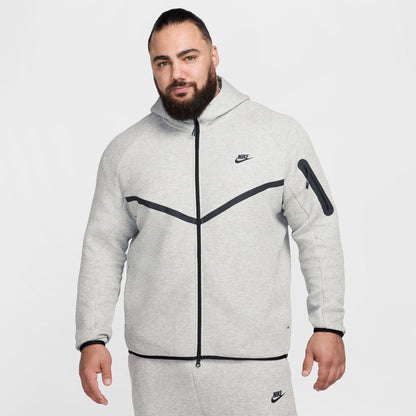 Nike Mens Tech Fleece Hoodie - Heather Grey by Denim Exchange