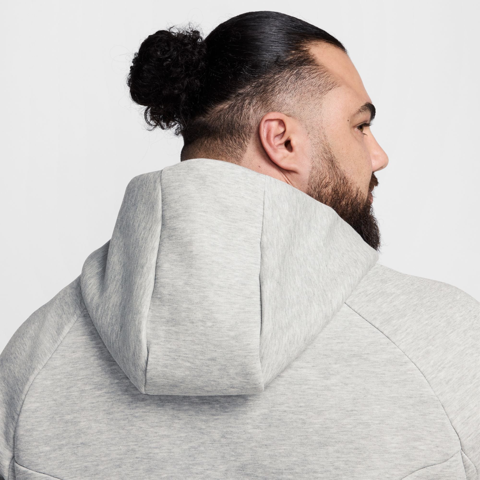 Nike Mens Tech Fleece Hoodie - Heather Grey by Denim Exchange