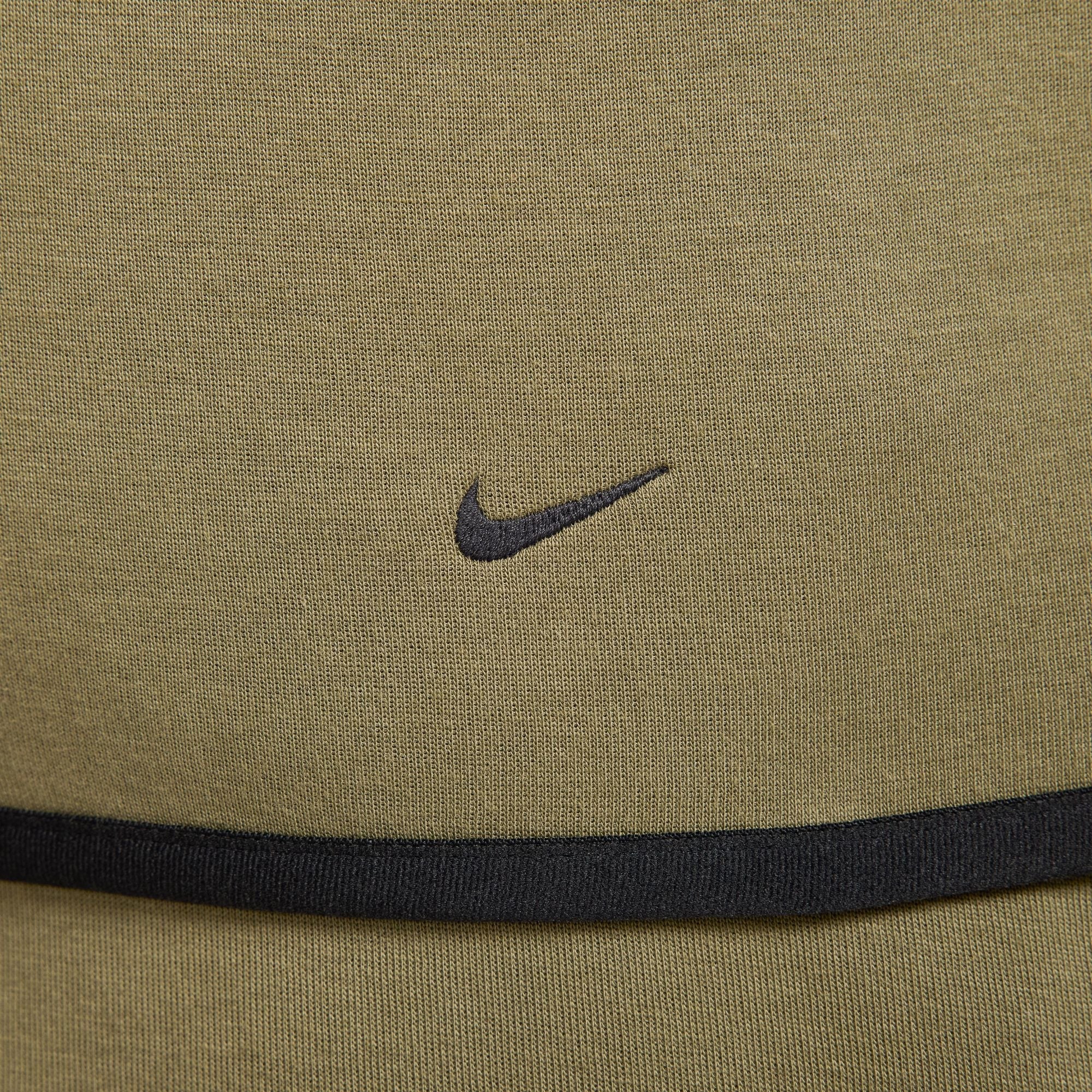Nike Mens Tech Fleece Hoodie - Medium Olive/Light Army by Denim Exchange