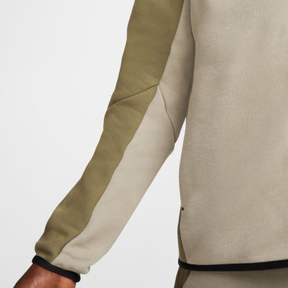 Nike Mens Tech Fleece Hoodie - Medium Olive/Light Army by Denim Exchange