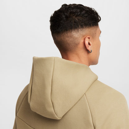 Nike Mens Tech Full Zip Windrunner Hoodie - Neutral Olive/Black by Denim Exchange