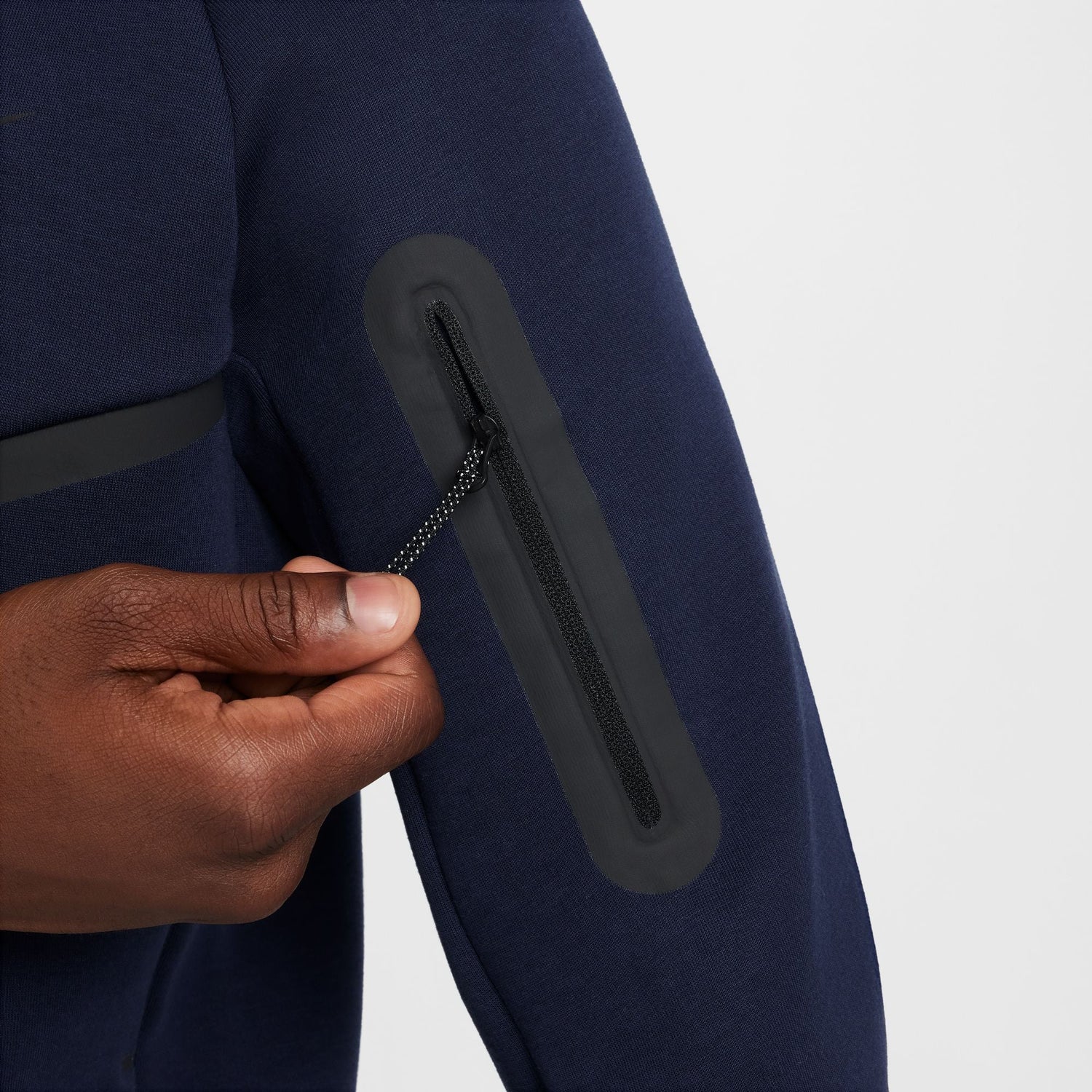 Nike Mens Tech Fleece Hoodie - Obsidian/Black by Denim Exchange