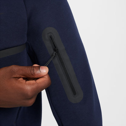 Nike Mens Tech Fleece Hoodie - Obsidian/Black by Denim Exchange