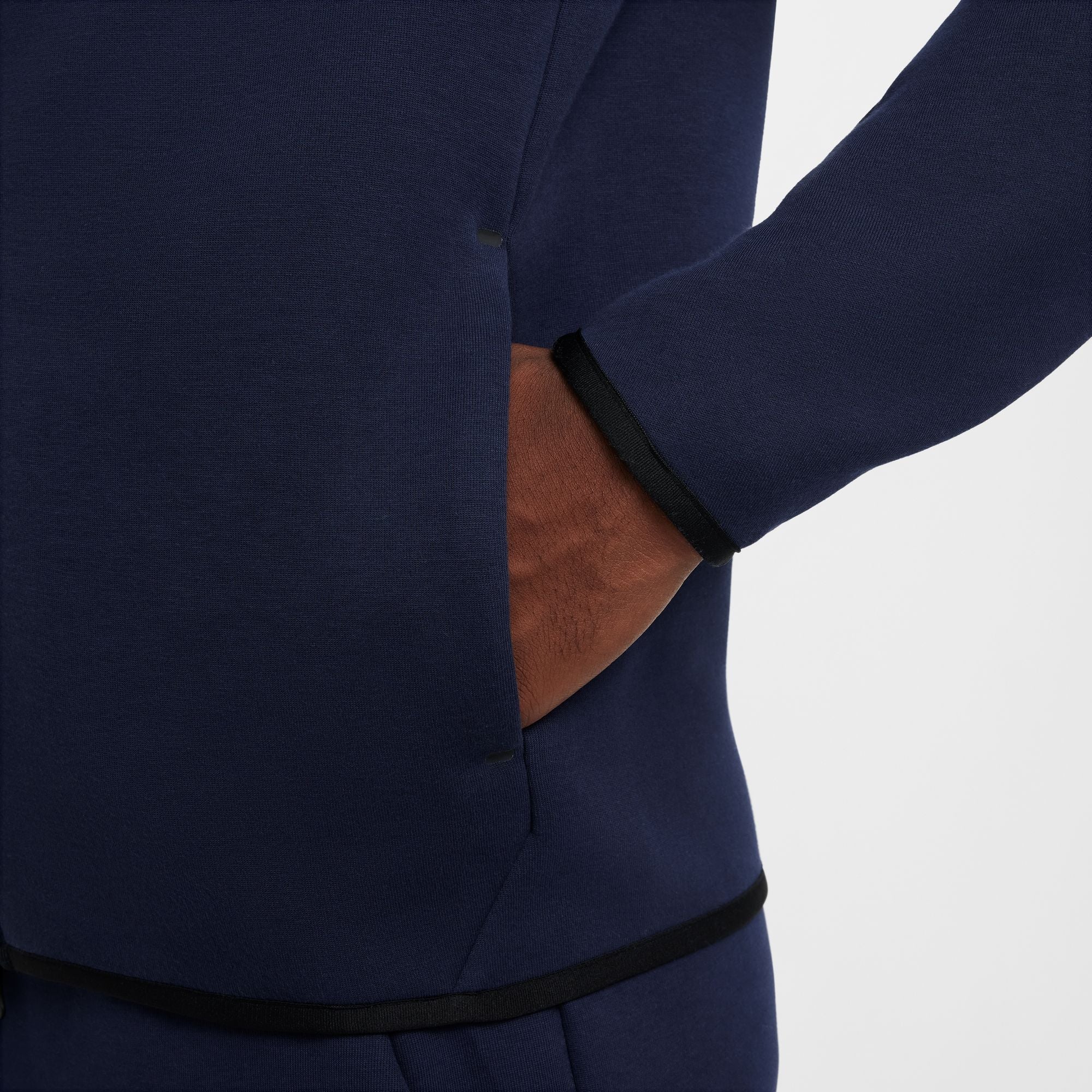 Nike Mens Tech Fleece Hoodie - Obsidian/Black by Denim Exchange