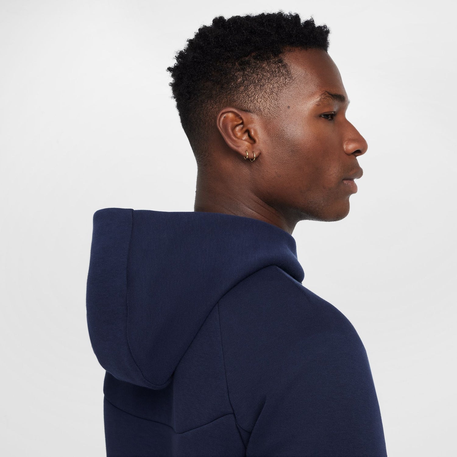 Nike Mens Tech Fleece Hoodie - Obsidian/Black by Denim Exchange