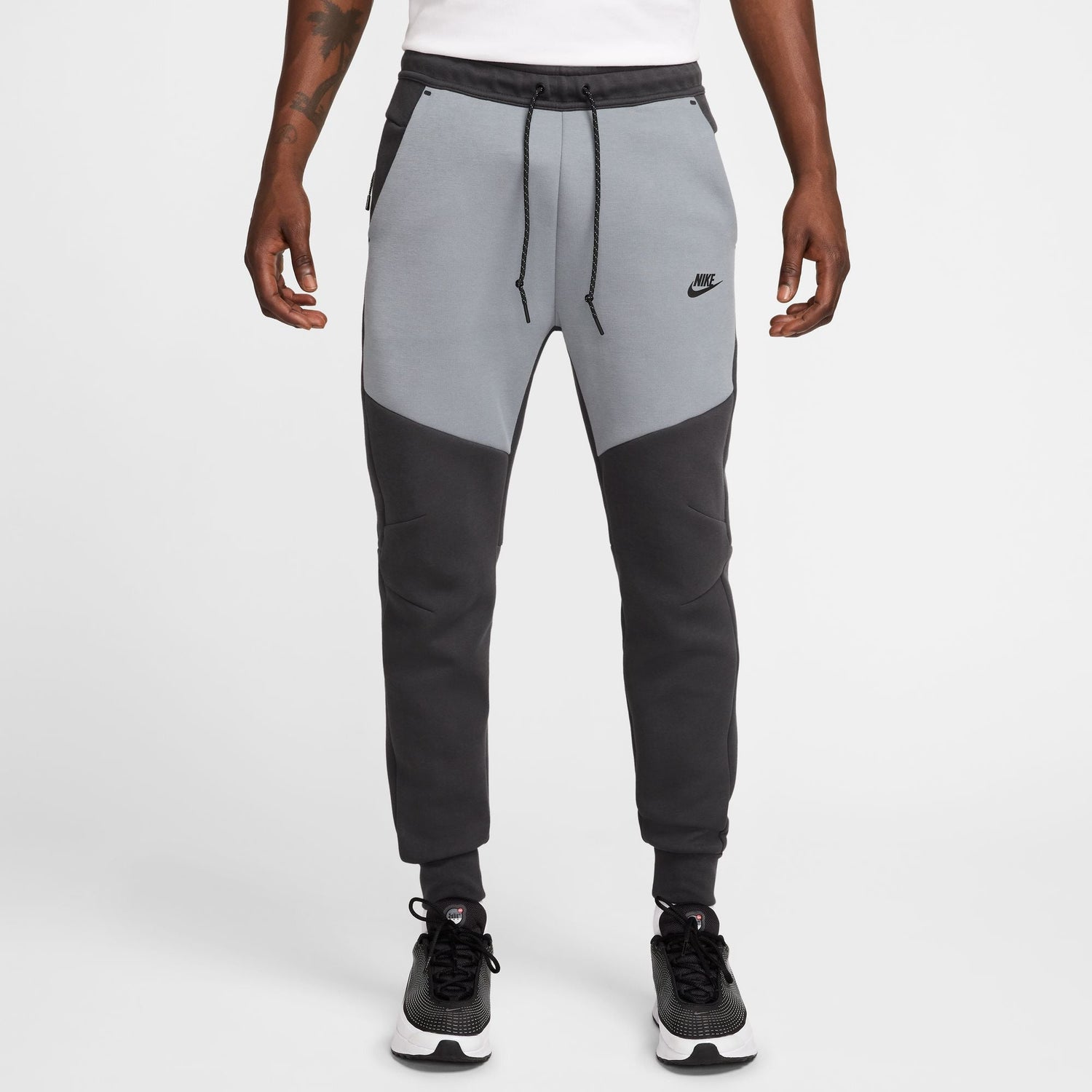 Nike Mens Tech Fleece Jogers - Cool Grey by Denim Exchange