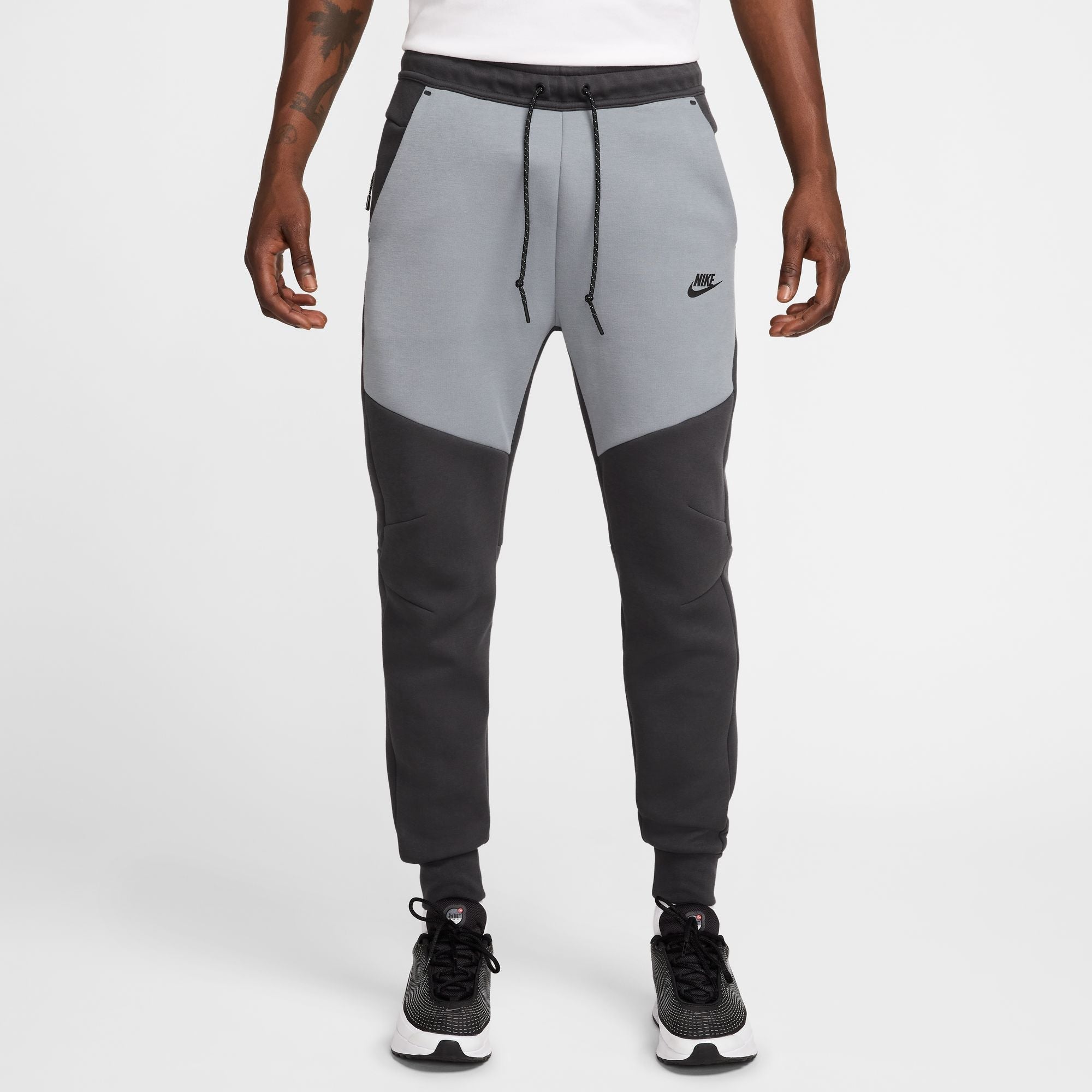 Nike Mens Tech Fleece Jogers - Cool Grey by Denim Exchange