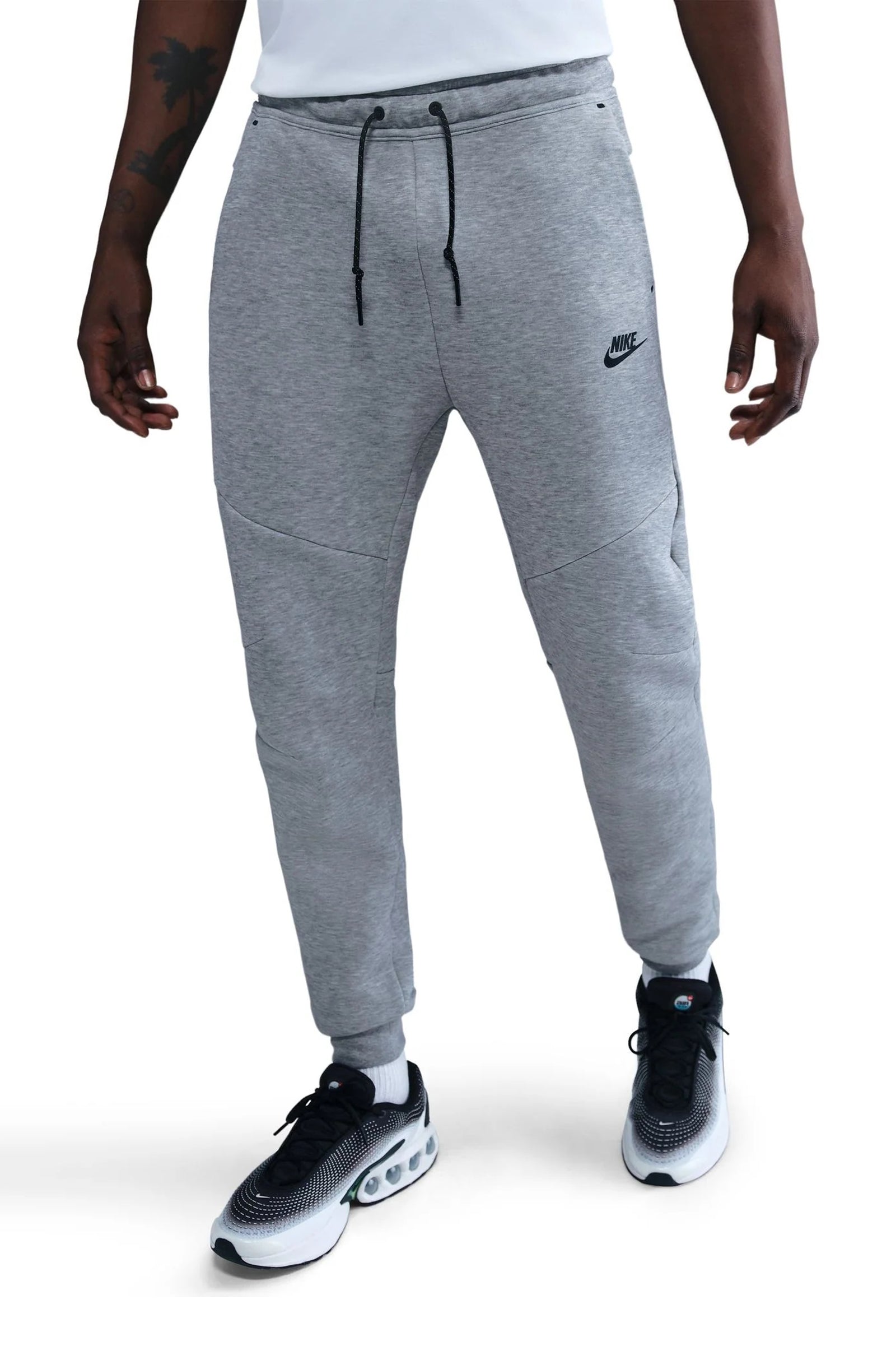 Nike Mens Tech Fleece Joggers - Heather Grey by Denim Exchange