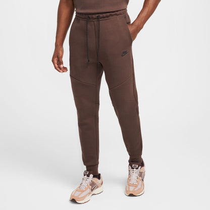 Nike Mens Tech Fleece Joggers - Brown/Black by Denim Exchange