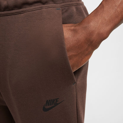 Nike Mens Tech Fleece Joggers - Brown/Black by Denim Exchange