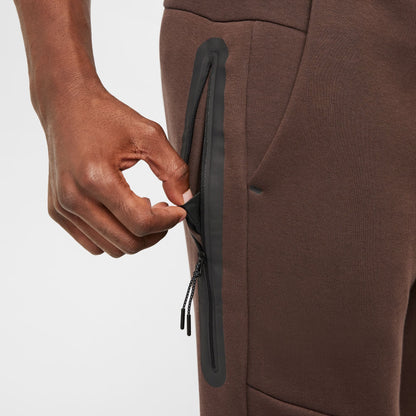 Nike Mens Tech Fleece Joggers - Brown/Black by Denim Exchange